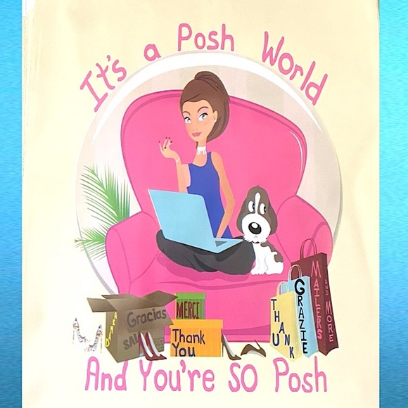 50 10X13 Poly Mailers Posh World PRICE IS FIRM - Picture 8 of 10